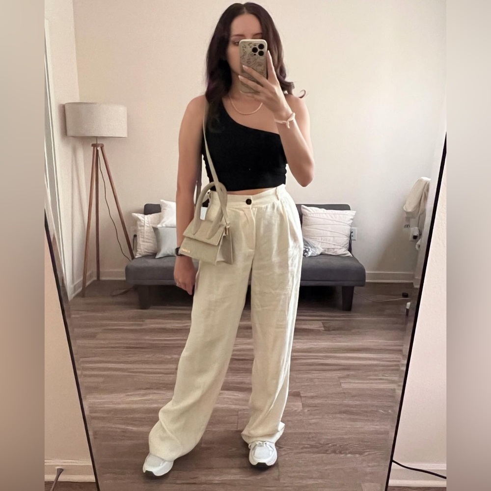 Zara wide leg pants